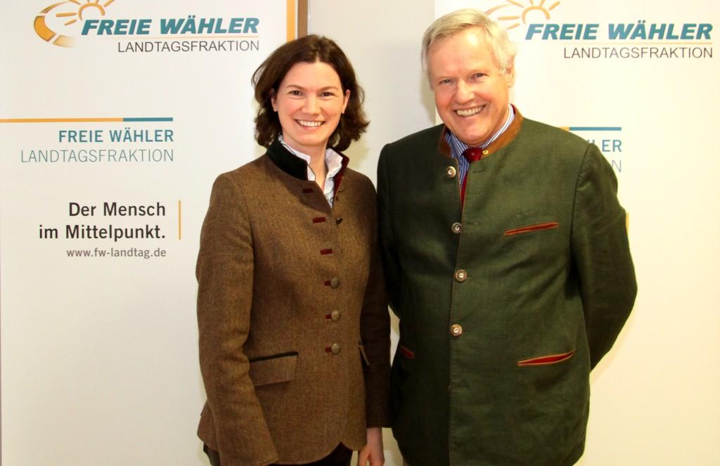 Der Präsident des Bayerischen Jagdverbands, Prof. Dr. Jürgen Vocke besuchte die FREIE WÄHLER Landtagsfraktion.   